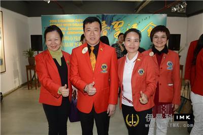The first warm lion love style carnival of Shenzhen successfully held the painting and calligraphy exhibition news 图8张